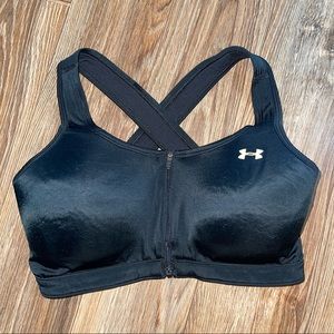 Black Under Armour Sports Bra